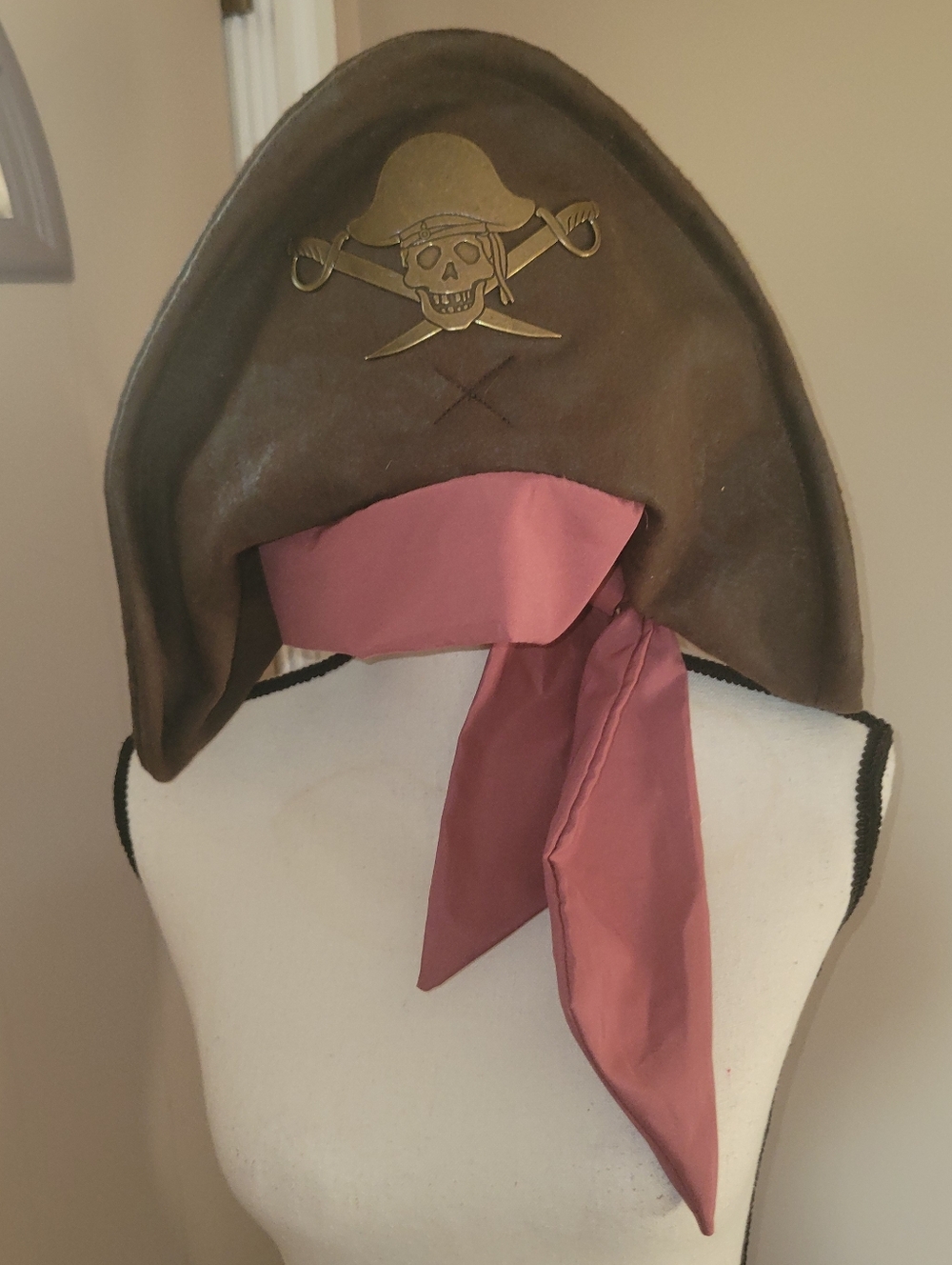 🛑Brown Pirate Tricorn Hat